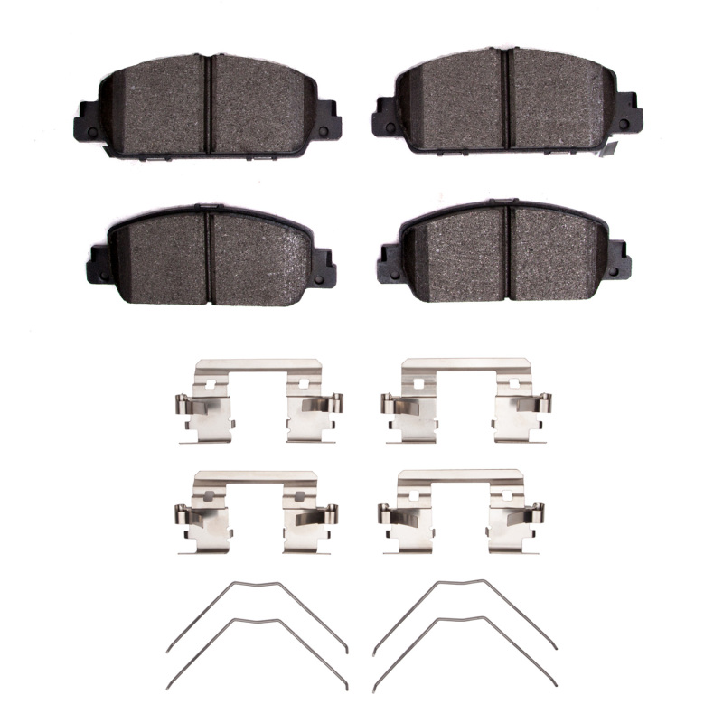 Honda Accord Brake Pads - Front - R1 Concepts - Ceramic - `13-`25